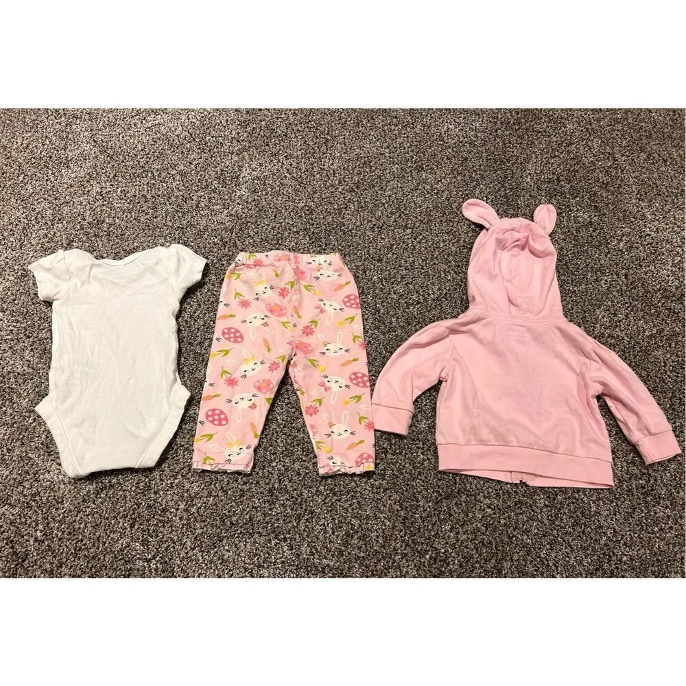 Children’s Place Easter outfit size 3-6mos C40-21